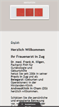 Mobile Screenshot of frauenarzt-praxis.ch